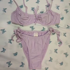 Purple/ lavender brazilian bikini